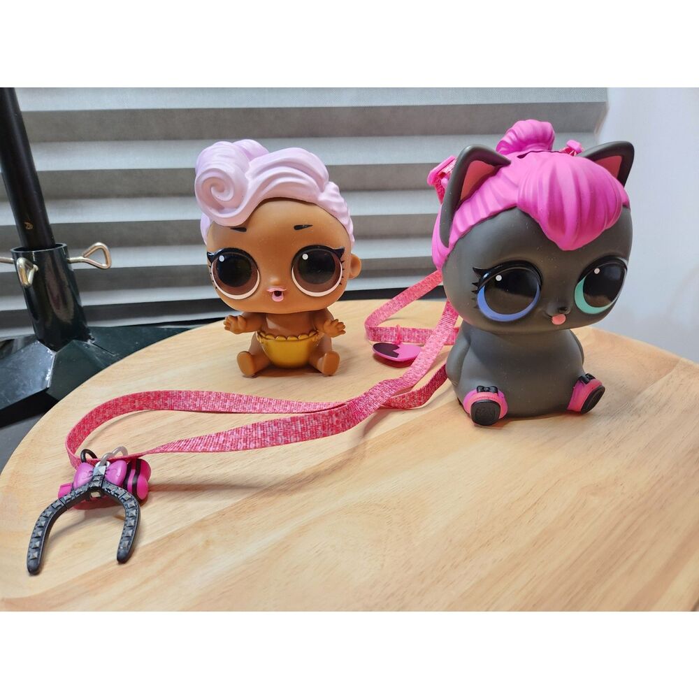 LOL Surprise Toy Bundle – Piggy Bank + Large Figurine